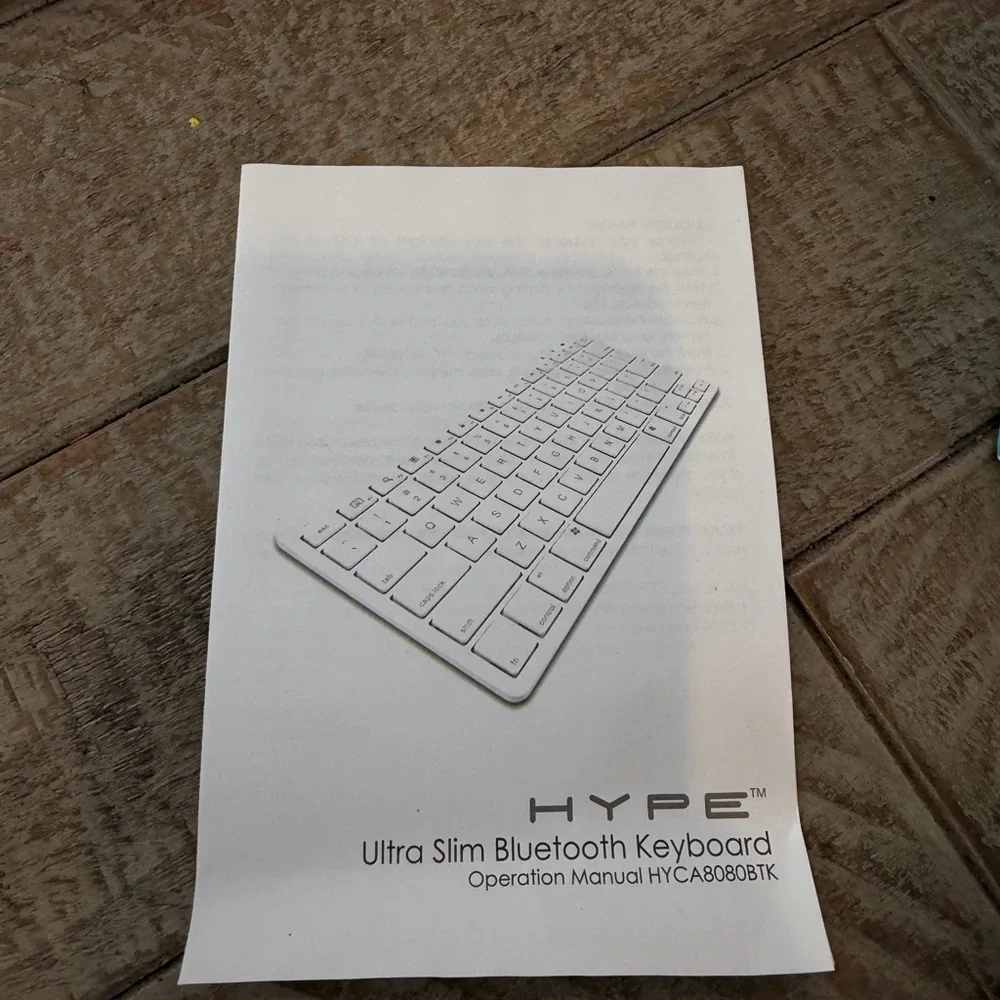 Hype Bluetooth Keyboard - Vibrant Blue